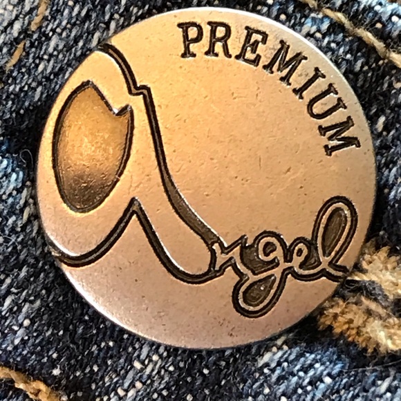 Low rise. Y2K Premium Angel NWT bootcut jeans - Picture 10 of 16